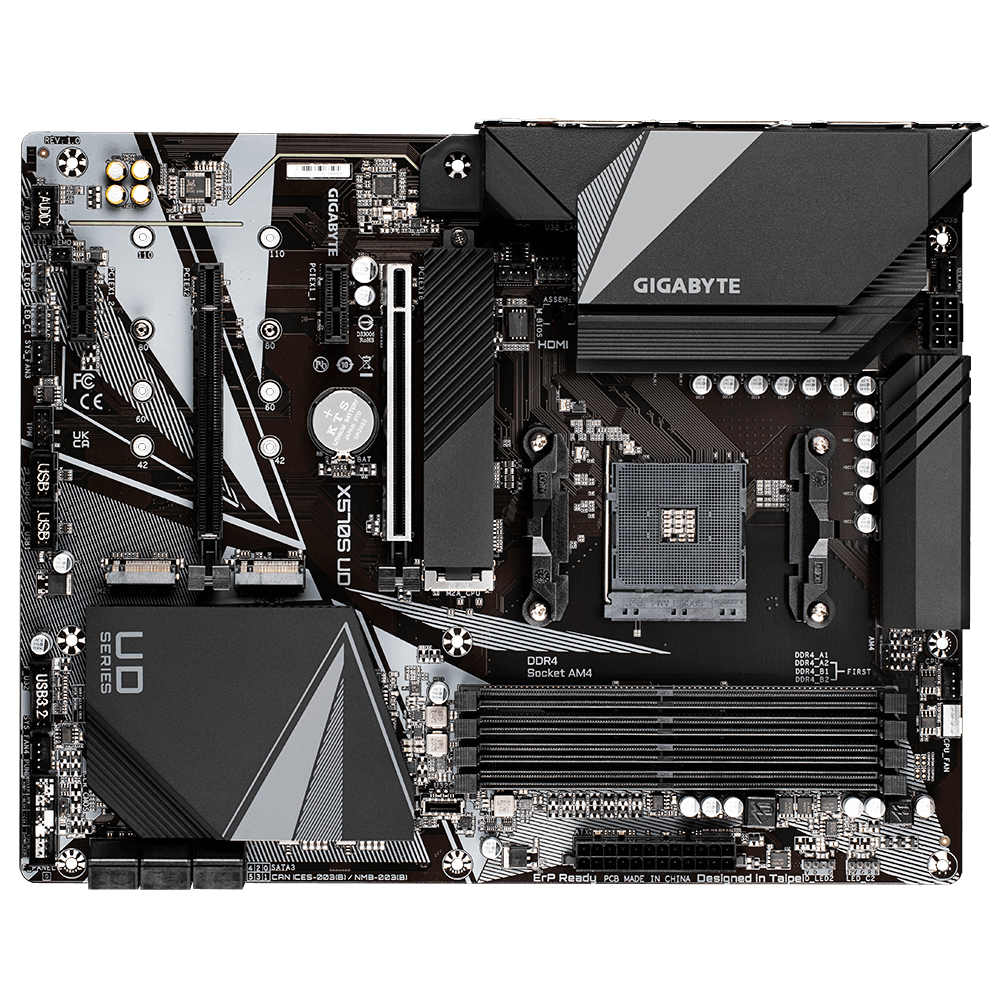 Bekijk afbeelding 2 van Gigabyte AM4 X570S UD - 3xM.2/HDMI/ATX